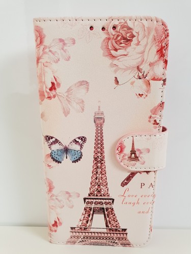 Coque pour iPhone 16 15 13 11 PRO MAX Design Fleur Cuir Portefeuille à Rabat - Photo 18/37