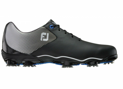 NEW FootJoy [8] X-Wide Men's DNA Helix Spikes Golf Shoes-Black
