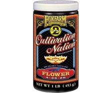 FoxFarm Cultivation Nation, Flower (4-35-26), Fertilizer, ( 1 lb Bottles)