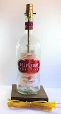 Deep Eddy 1.75L Table Desk LAMP Bar Lounge Game Room Liquor Bottle Party Light