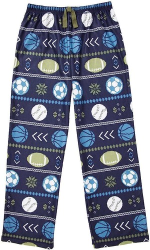 St. Eve Saint Eve Boys' Sleep Pant 2-Pack (Green/Blue Sports, 7) - Picture 2 of 3