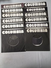 45 RPM 7" RECORD SLEEVES CO. SLEEVE 12 PACK SEE PHOTOS - Columbia SLV4 7