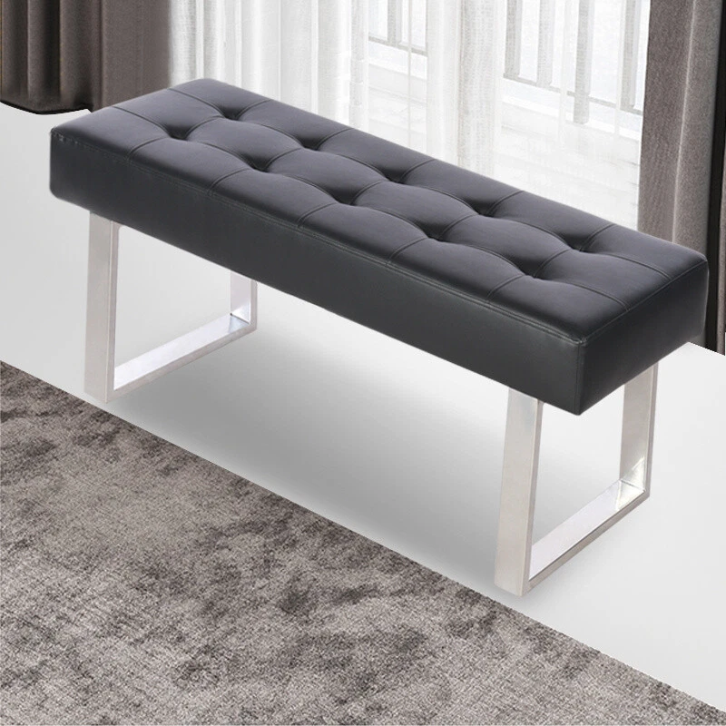 Pleather bench 2024