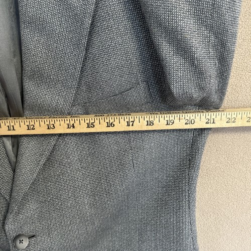 Mens Hart Schaffner Marx Suit Jacket 40S Short Silk Wool Multicolor Check Custom - Picture 7 of 22