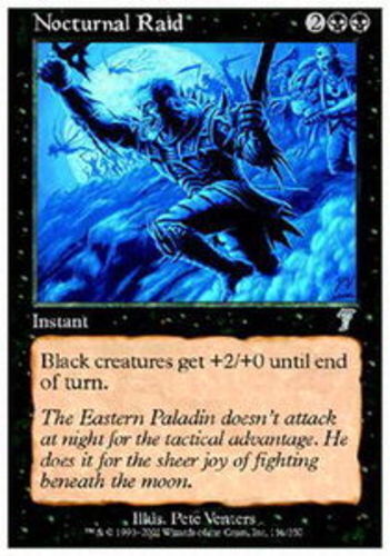MTG magic cards 1x Nocturnal Raid 7th Edition NM-Mint, English - Picture 1 of 1