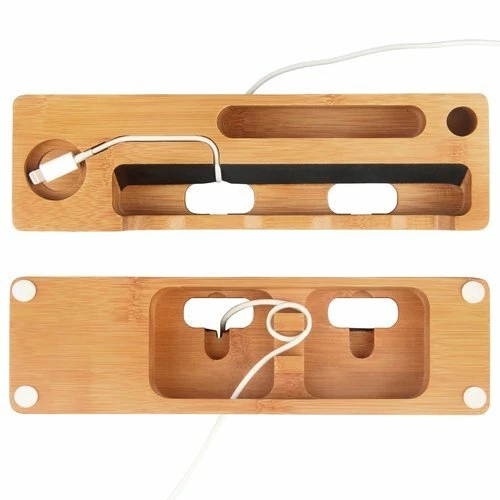 Charging Stand Holder Station For Apple Watch & iPhone 16 15 14 13 12 11 Pro Max - Image 4 of 4