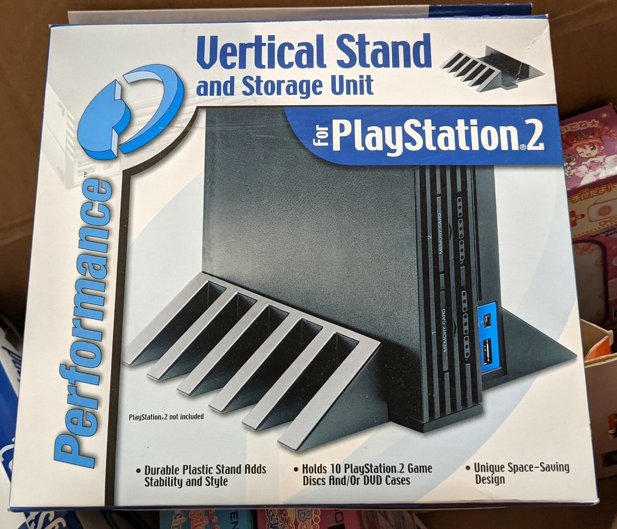 PS2 ユニットステーション PS2用縦置きスタンドセット PS2