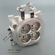 Aluminum Billet 1000cfm 1.75 Core 4150 Flange Carburetor Throttle Body 4 Barrel Aluminum Billet 1000cfm 1.75 Core 4150 Flange Carburetor Throttle Body 4 Barrel