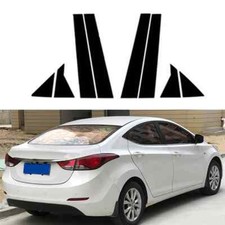 Door Window Pillar Posts For Hyundai i35 Elantra Door Panel Trim Stickers Pads