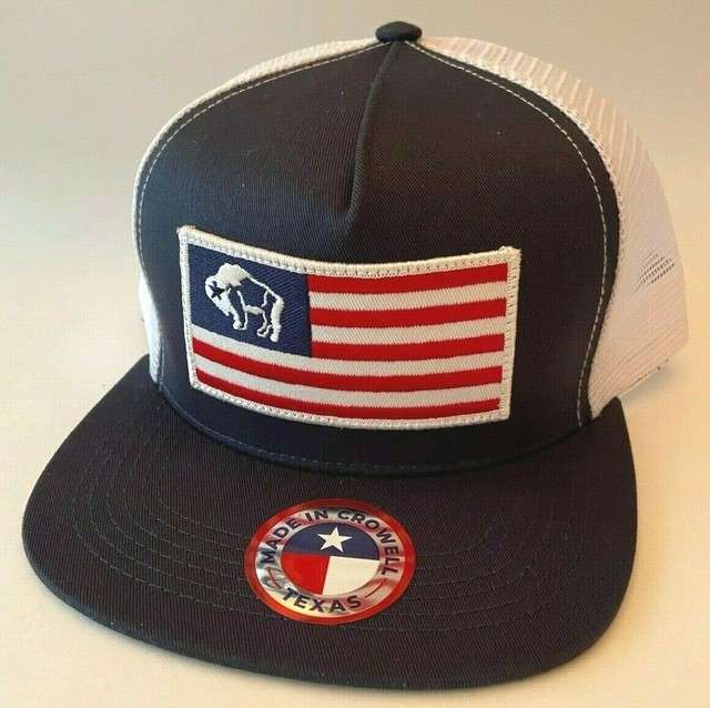 Hooey Flag Patch 5-Panel Trucker Hat 