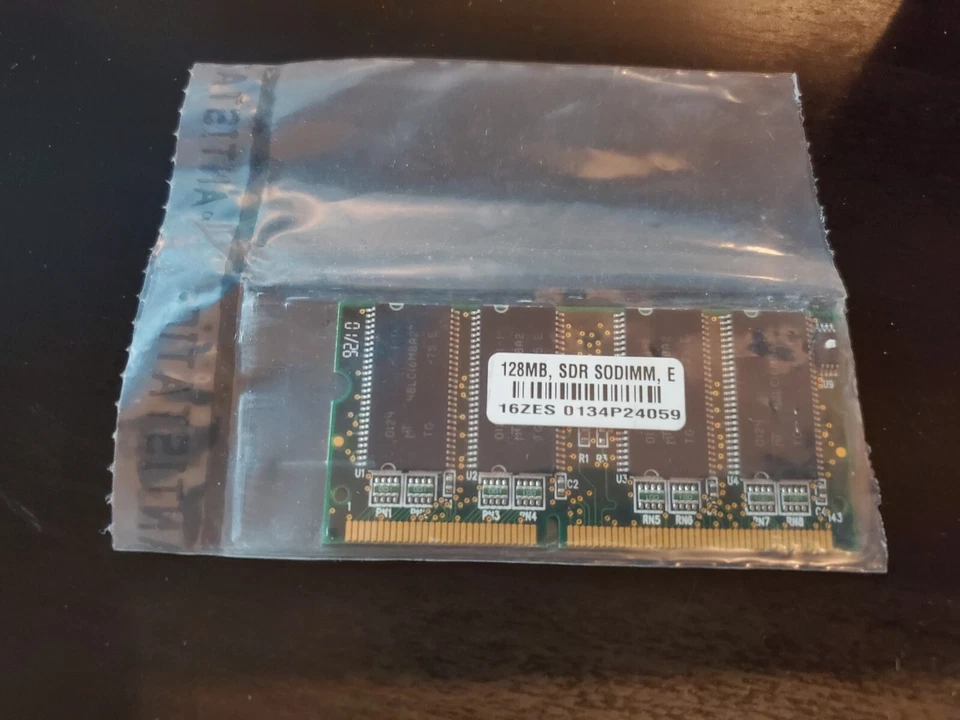 128 MB, SDR SODIMM, 144 Pin Untested - Image 4 of 4