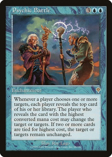 超心理戦/Psychic Battle FOIL MTG PSYCHIC BATTLE (FOIL) Invasion (OldManMTG 001-653) | eBay
