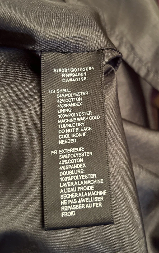 女式喇叭裙紫色和黑色 M 码 — 第 3/3 张图片