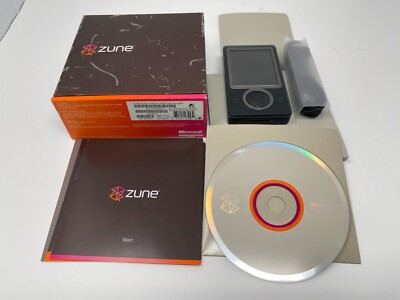 Microsoft Zune 30 Wisin Yandel Limited Edition Black Black (30 GB