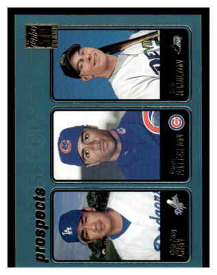 2001 Topps #362 Chin-Feng Chen / Corey Patterson / Josh Hamilton