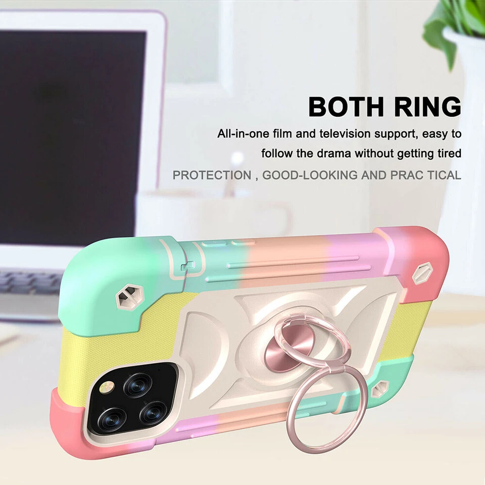 Funda de teléfono resistente a prueba de golpes para iPhone 15 14 13 12 Pro 11 XR Foto 4 de 4