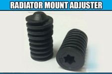 2x Radiator Mounting Bracket For BMW Top Radiator Carrier Series 1 3 5 X3 X5