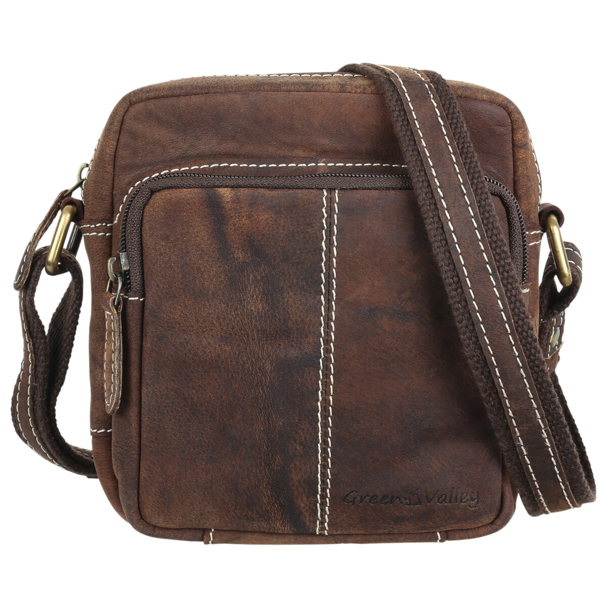 Сумка через плечо Green Valley Leder Umhängetasche Schultertasche 40004