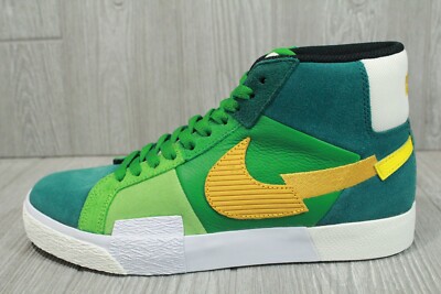 Nike SB Zoom Blazer Mid Premium Mosaic Green Shoes DA8854-300 Men s 8.5 9 9.5