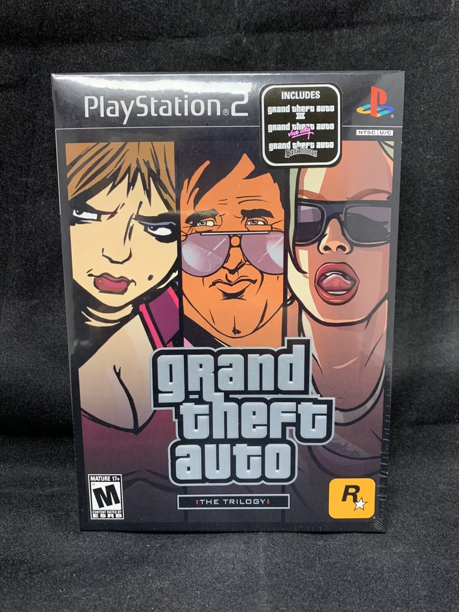 Grand Theft Auto: The Trilogy Rockstar Games PlayStation 2