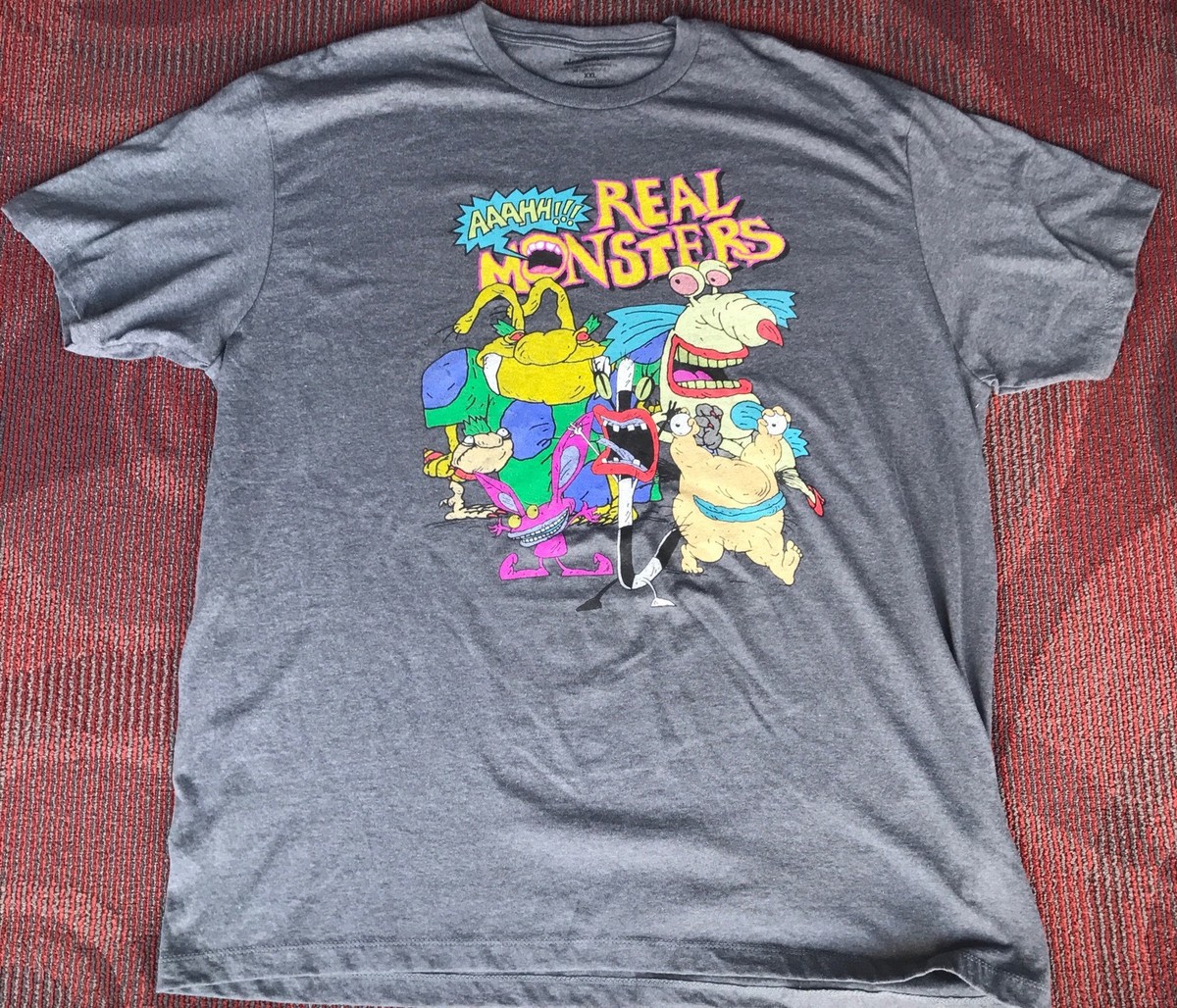 *NEW AAAHH!!! REAL MONSTERS Nickelodeon T-Shirt ADULT XXL