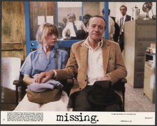 SISSY SPACEK JACK LEMMON HOLDING HANDS Missing ‘82 