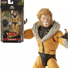 Hasbro Marvel Legends X-Men Sabretooth 6'' Figure (F3693) BAF Bonebreaker