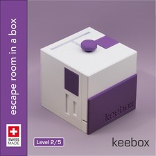 Keebox Purple - Level 2/5 - Keebox Puzzles - Escape Room in a Box