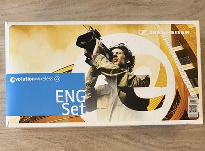 Sennheiser Evolution G3 Wireless ENG Set Lavalier Mikrofon + Box Top Zustand