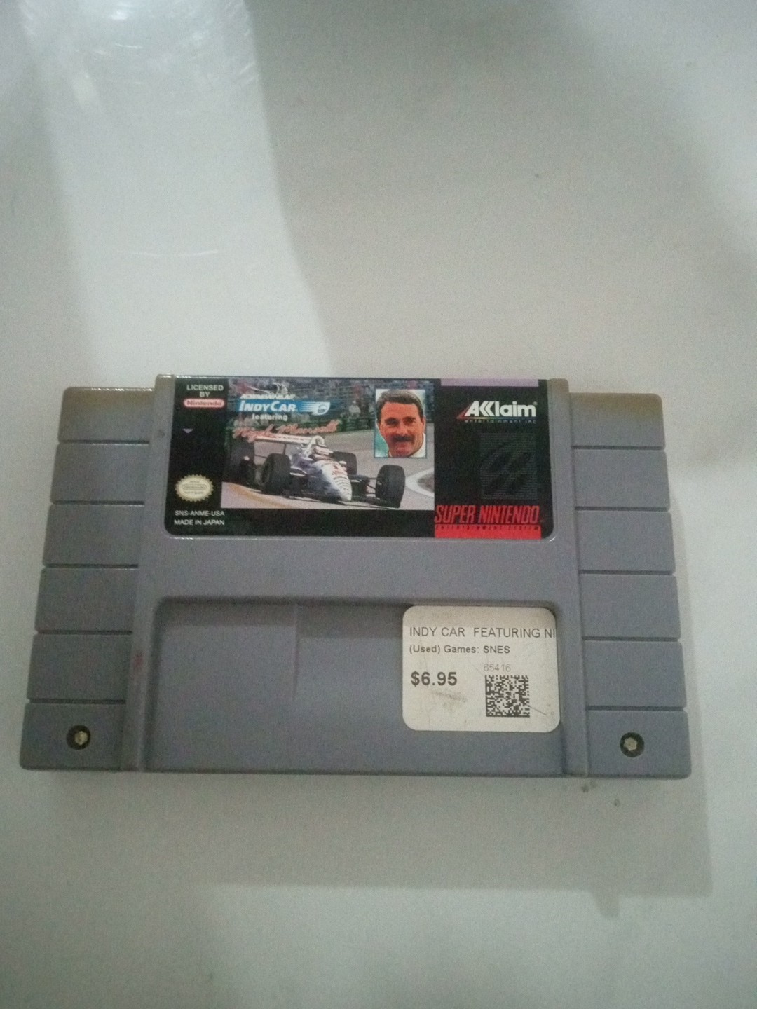 Newman Haas Indycar featuring Nigel Mansell(Super Nintendo) 1992 Not Tested