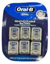 Oral-B Glide Dental Floss With Scope Flavor 6 Packs Total 262.4 YD 240 m 