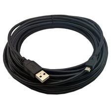 Inovat USB2-A-MB-25ST, Premium 25ft USB 2.0 A to Mini B 5 Pin 25 feet, Black