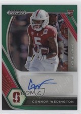2021 Panini Prizm Draft Picks Green Connor Wedington #DPA-CWE Auto 10ab