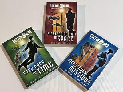Doctor Who 2 in 1 Novels 3 Book Set BBC - Paperback Very Good Sci Fi Collection