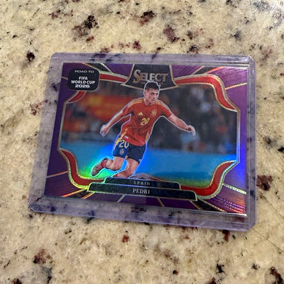 Panini Pedri Spain Field Level Road to FIFA World Cup 2025-26 #247 Purple /150