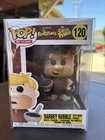 Funko Pop Vinyl Figure Ad Icons Barney Rubble with Cocoa Pebbles + Protector