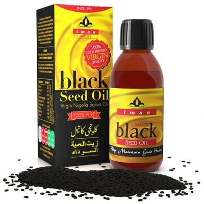 Schwarzkümmelöl 100ml Iman Max Stärke kaltgepresst Nigella Sativa Pure Unre...