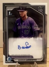 2024 Bowman Chrome - Bairon Ledesma 1st Bowman Auto #CPA-BLA (AU)