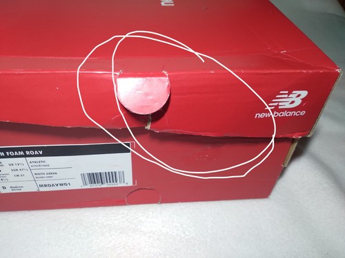 New Balance Mens Sz 13 Fresh Foam Roav MROAVWG1 White Green NEW With *Box - Picture 11 of 11