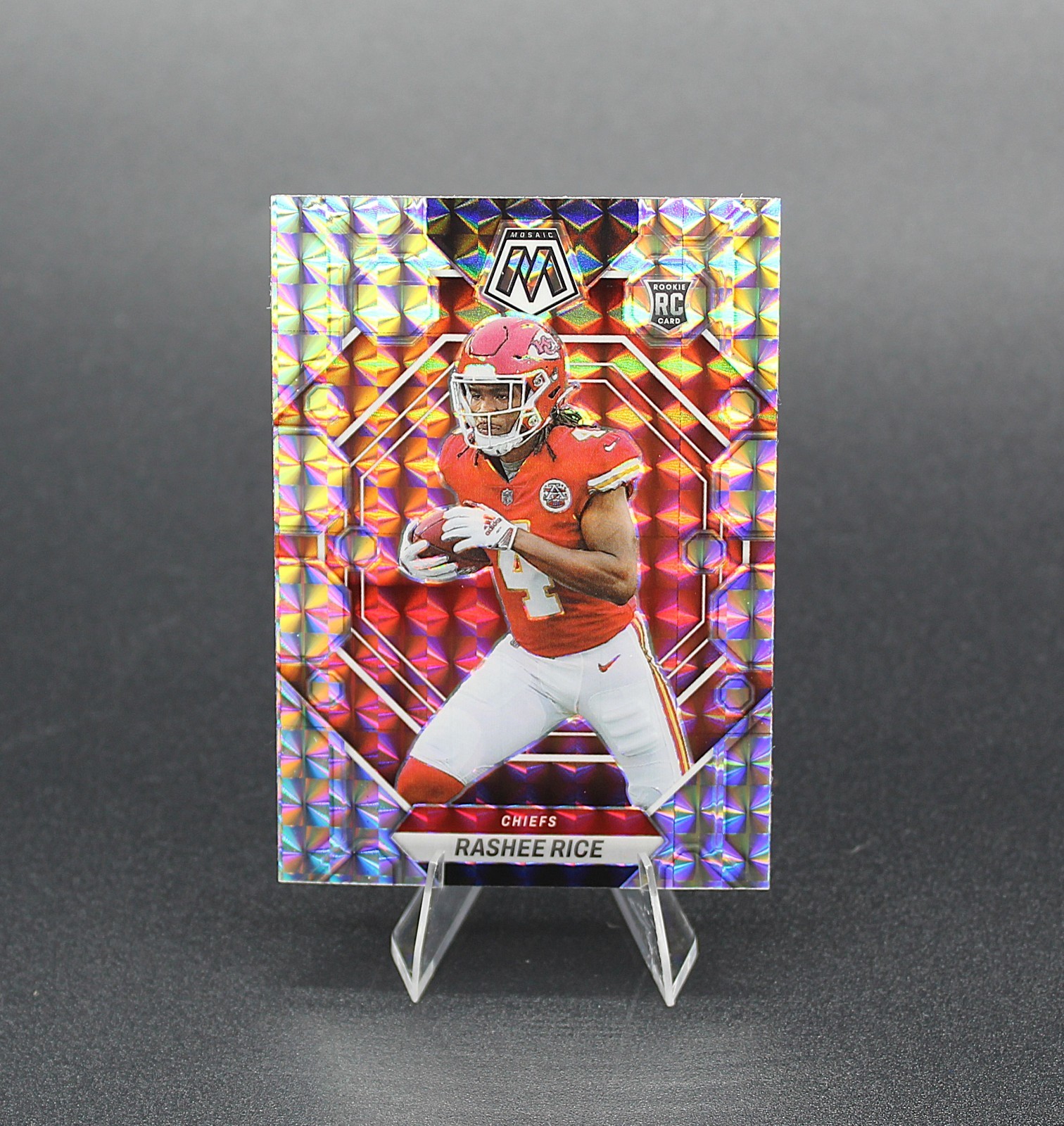 2023 Panini Mosaic - Rookies Rashee Rice #357 Silver Prizm (RC)