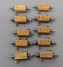  30 DALE RH-10 Power Resistors, 100 OHMS 1 , 10W
