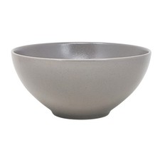 Salad Bowl 24cm Grey Large Ceramic Stoneware Pasta Food Serving Dish Dinnerware