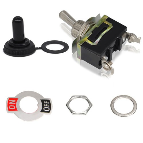 Professional Racing Car Toggle Switch 12V Flick Dash Light Marine 12 Volt Boat - Picture 8 of 12