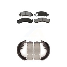 Transit Auto KSN-100041 Brake Pad Sets 4-Wheel Set Front & Rear for Chevy SaVana