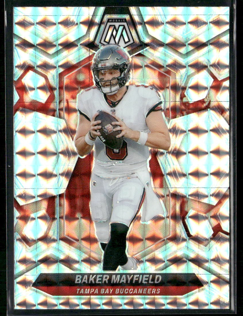 2024 Panini Mosaic - Baker Mayfield #204 Silver Prizm