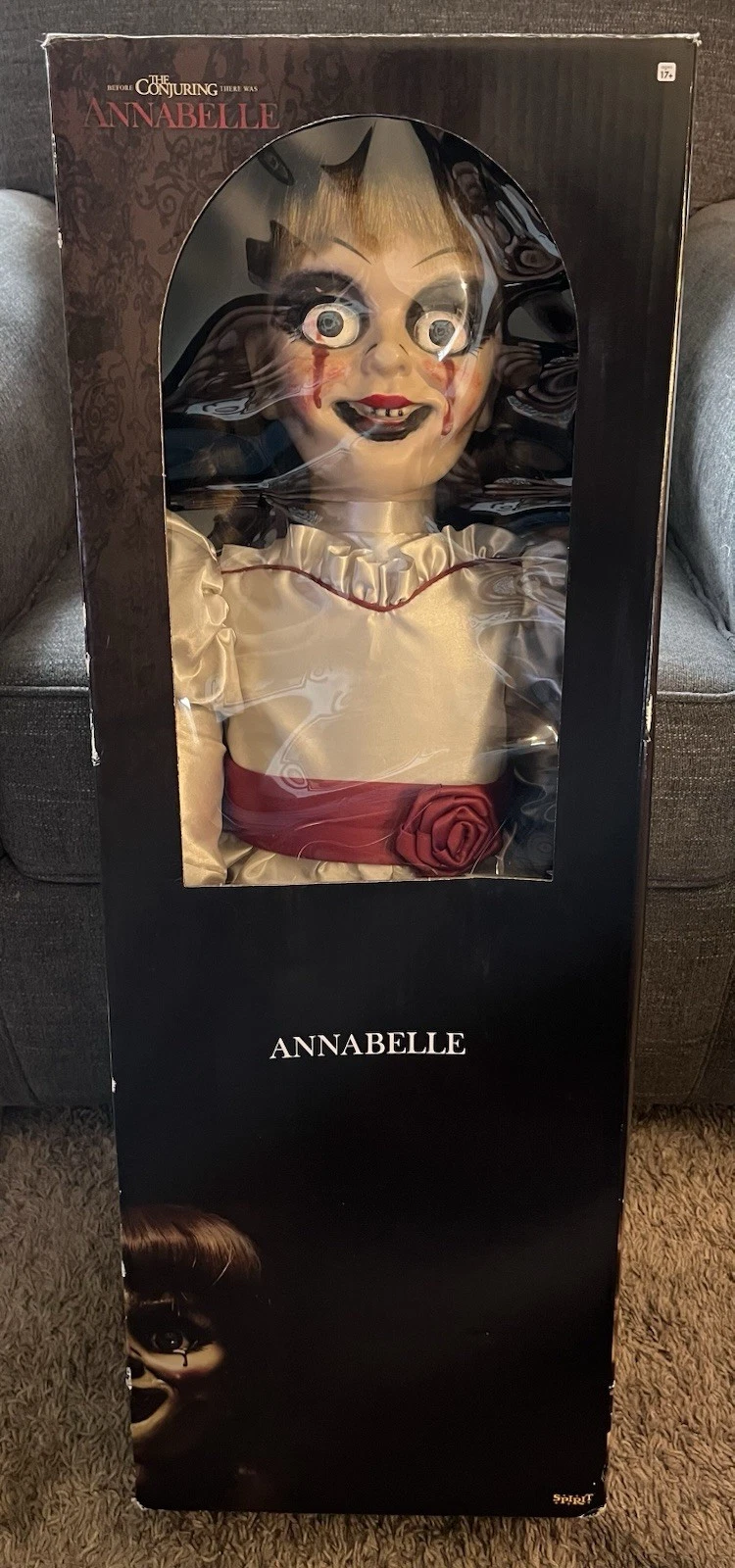 Annabelle The Conjuring 30” Life Size Doll Spirit Halloween
