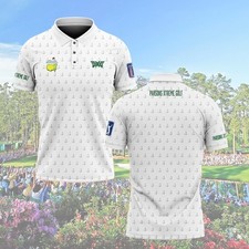 NEW Master Augusta National 2026 Golf Club AOP Polo Gift Fan