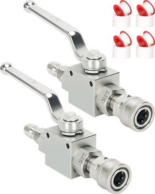 #ad 3 8quot; Heavy Duty Pressure Washer Ball Valve Kit 2 Pack $124.17