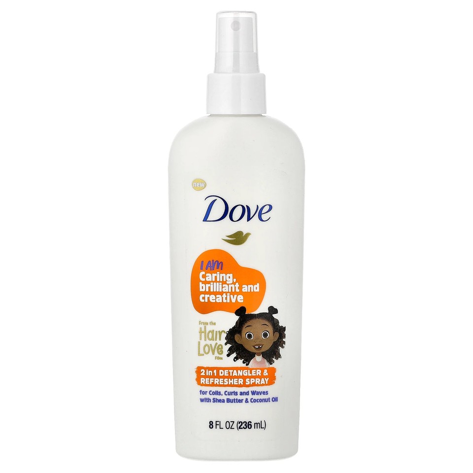 2 in 1 Detangler & Refresher Spray, 8 fl oz (236 ml)