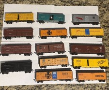 HO Scale Freight Car Lot 14 Santa Fe ATSF SFRD Rio Grande PRR Frisco Hormel